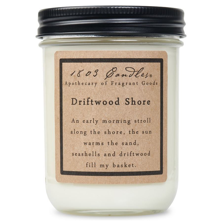 The Spotted Whale Driftwood Shore Candle