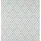 Crisscross Ocean Indoor/Outdoor Rug 2x3