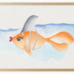 Watercolor Goldfish - Online Only