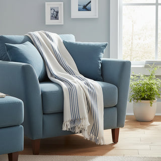 Ibiza French Blue Throw
