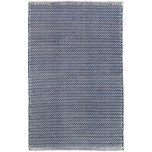 In/Out Rug Herringbone Navy/Ivory 2x3