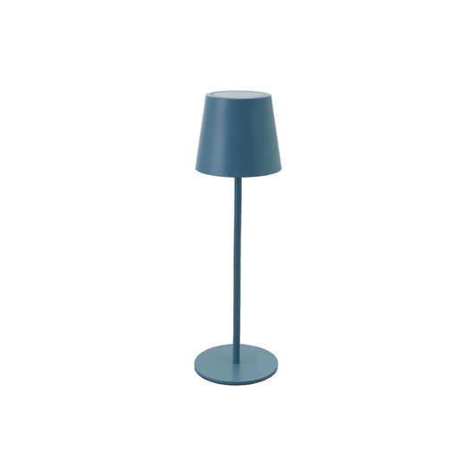 Metal LED Table Lamp with Touch Sensor - Light Blue
