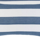 Catamaran Stripe Denim/White Indoor/Outdoor Lumbar