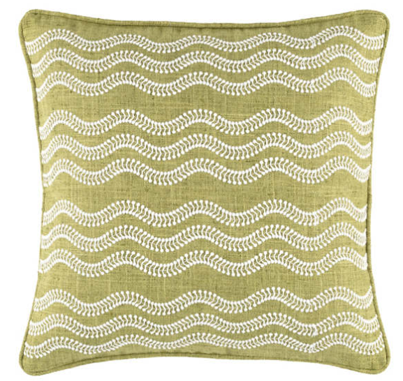 Scout Embroidered Indoor/Outdoor Decorative Pillow 20"