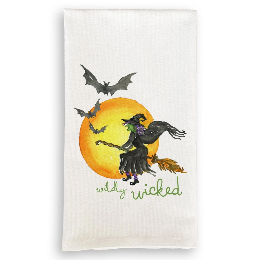 Wildly Wicked Witch Dishtowel