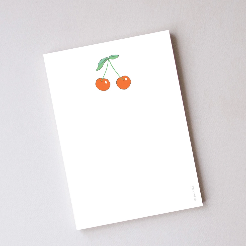 Cherries Notepad