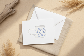 Favorite Mug Sleeved Note Card
