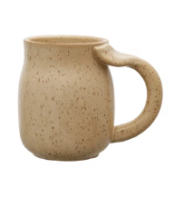 16 oz. Stoneware Mug w/ Whale Tail Handle