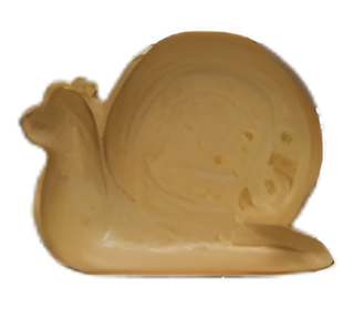 Stoneware Flora/Fauna Dish, Reactive Glaze II
