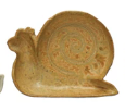 Stoneware Flora/Fauna Dish, Reactive Glaze II