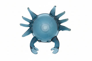Crab   Handblown Glass   Large   Blue
