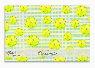 Pickleball Paper Placemats
