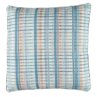 Cosmos Decorative Indoor/Outdoor Pillow   Teal   22" Square
