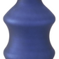 Frosted Blue Vase - Large