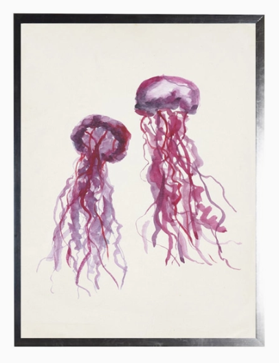 Watercolor Jellyfish - Online Only