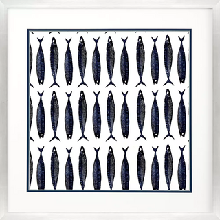 Fish Pattern   39" x 39"
