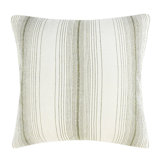 Theta   Wheat Green Pillow
