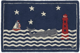 Wavy Whale 2' x 3' Rug
