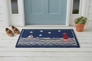 Wavy Whale 2' x 3' Rug
