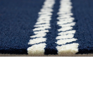 Navy Ropes Capri Rug 24" x 36"
