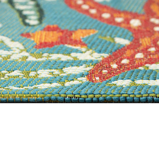 Esencia Starfish Song Indoor/Outdoor Mat Aqua
