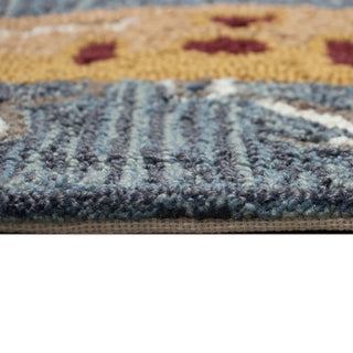 Playing Hooky Grey Rug 24" x 36"
