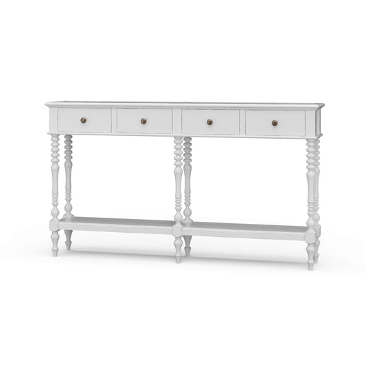 Banyan Console Table Architectural White (HRW)