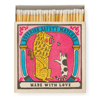 Big Cat Little Cat | Square   Safety Matches
