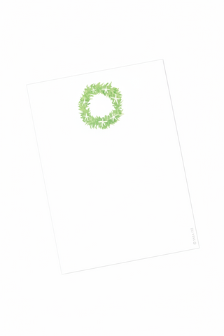 Starfish Wreath Notepad
