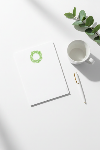 Starfish Wreath Notepad
