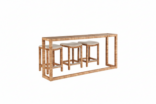 Sandbar Console & 3 Stools
