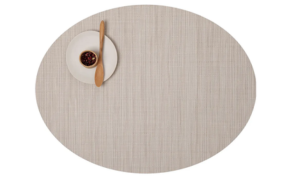 Bamboo Tablemat - Oval 14" x 19.25"  - Online Only