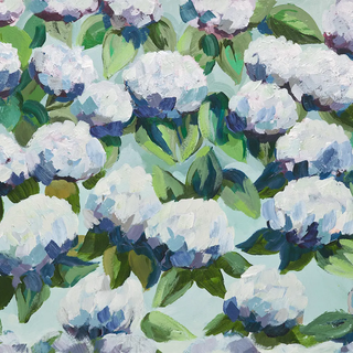 Coastal Hydrangea   Canvas   24" x 30"
