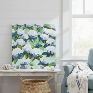 Coastal Hydrangea   Canvas   24" x 30"
