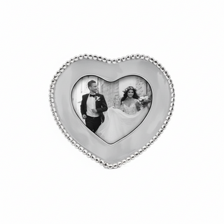 Beaded 4x6 Heart Frame
