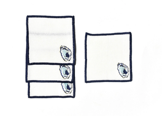 Set of 4   Oyster Coasters
