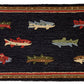 River Fish Rug - Online Only