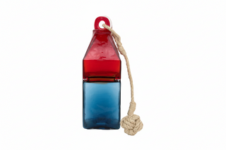 Buoy   Handblown Glass   Red/Blue
