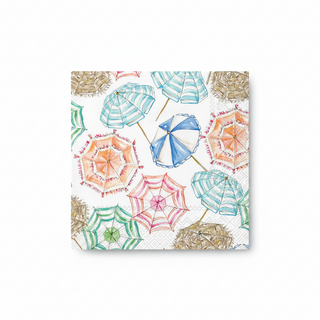 Coral Umbrella Napkins
