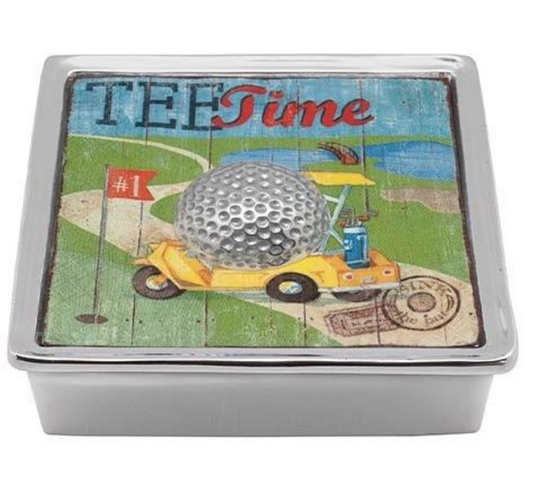 Golf Ball Signature Napkin Box