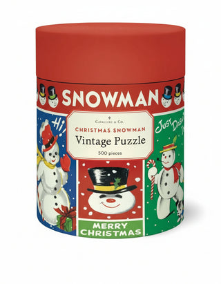 Christmas Snowman 500 Piece Puzzle
