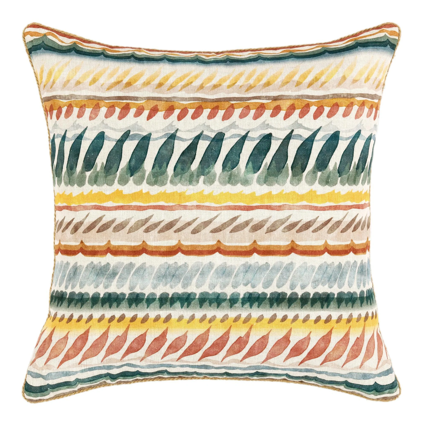 Cetara 22" x 22" - Blue Multi Pillow