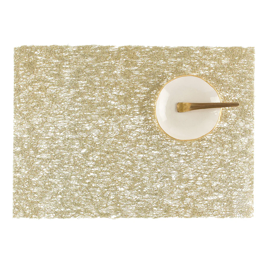 Metallic Lace Tablemat - Rectangle - 13" x 18" - Online Only