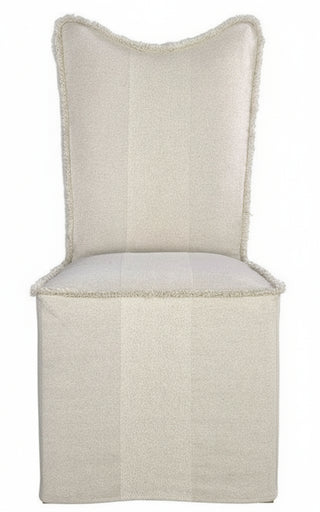 Lenore Armless Chair, Flax
