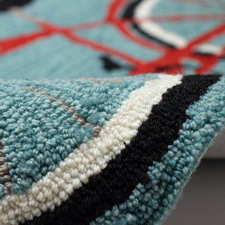 Bike Ride Blue Rug 24" x 36"
