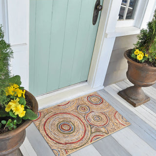 Liora Manne Esencia Circles Indoor/Outdoor Mat
