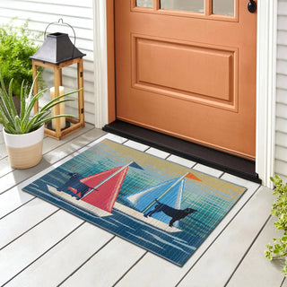 See Spot Sail   Blue   24" x 34.5"
