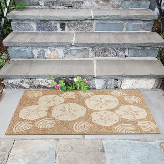 Shell Toss Natural Rug 24x36
