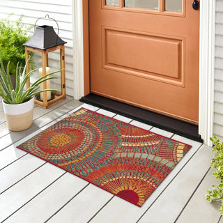 Liora Manne Esencia Circles Indoor/Outdoor Mat
