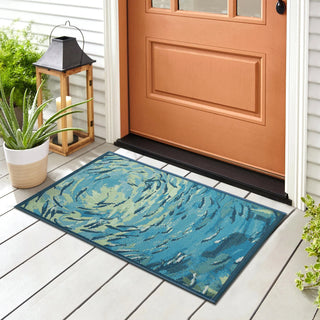 Fish to Go Blue 24" x 34.5"
